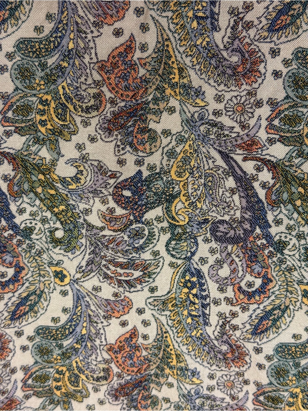 Free People Aster Jacquard Flare Trouser Pants Paisley Boho Tapestry Size 14 - Picture 15 of 15